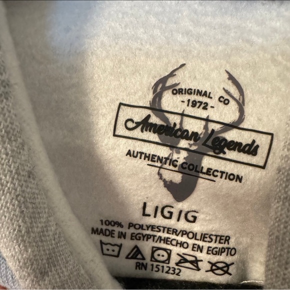 American Legends USA Flag Graphic Hoody Size Large - Picture 4 of 5